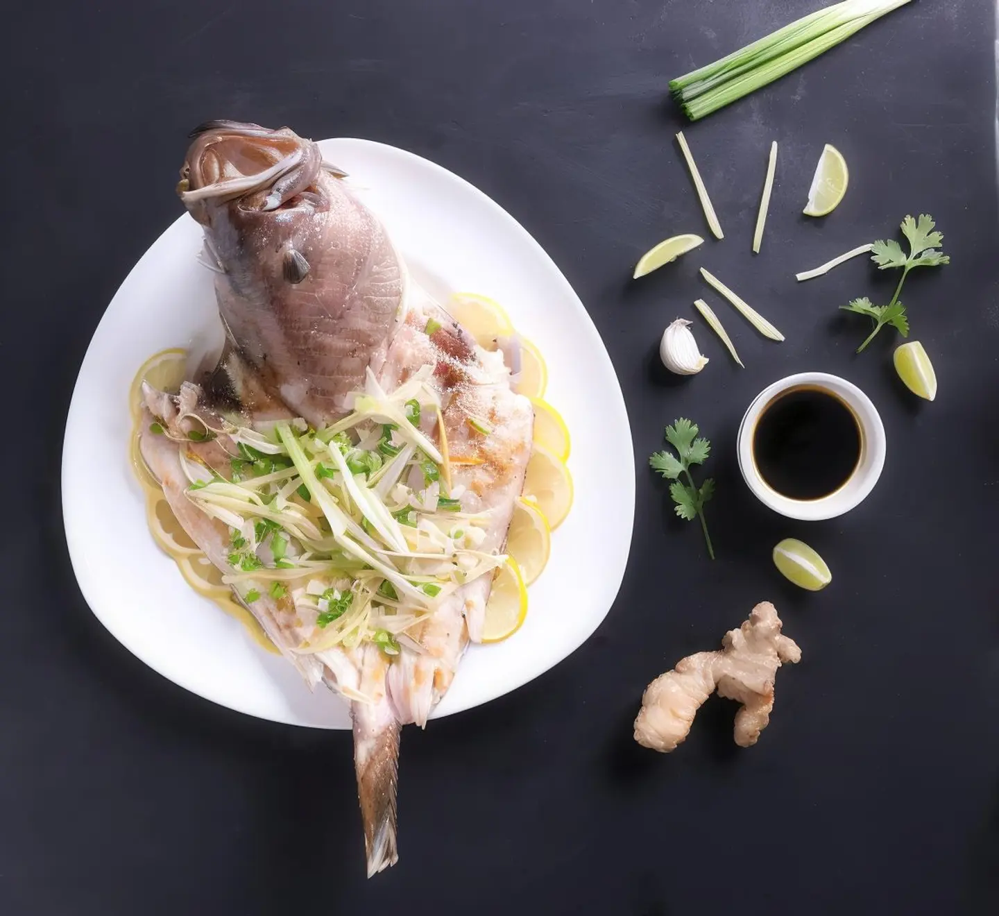 Steamed Fish With Garlic