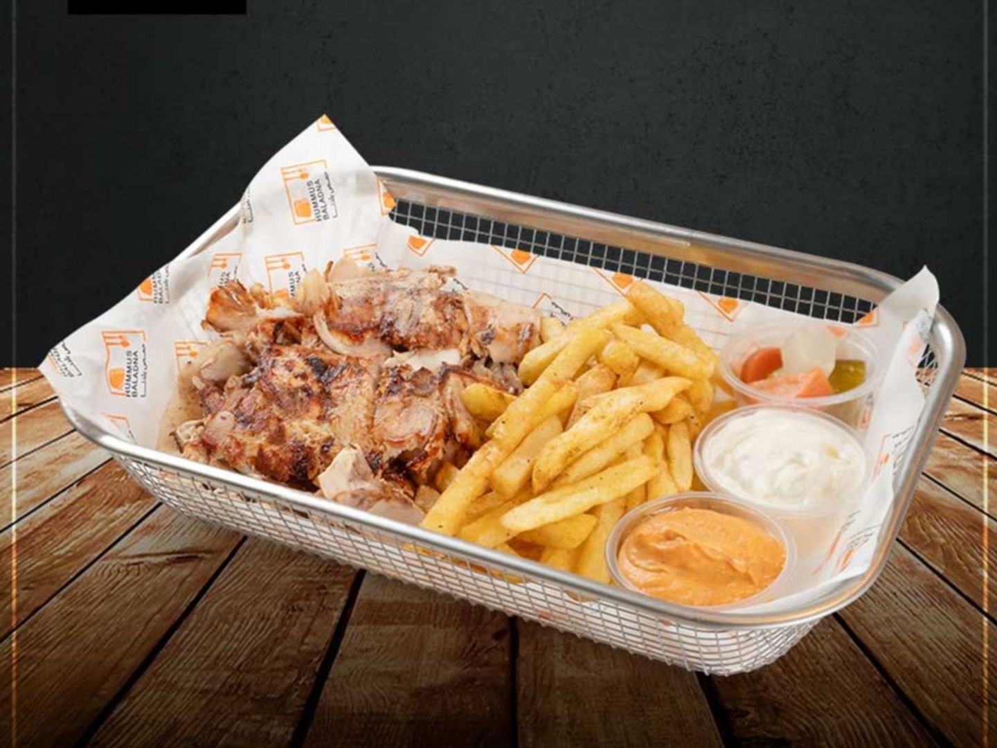 Half A Kilo Of Chicken Shawarma Slices