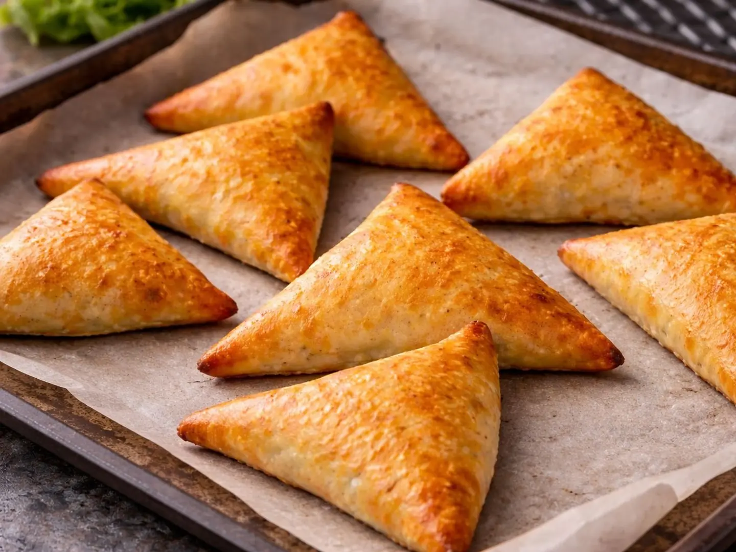 Baked Cheese Samosas - Small