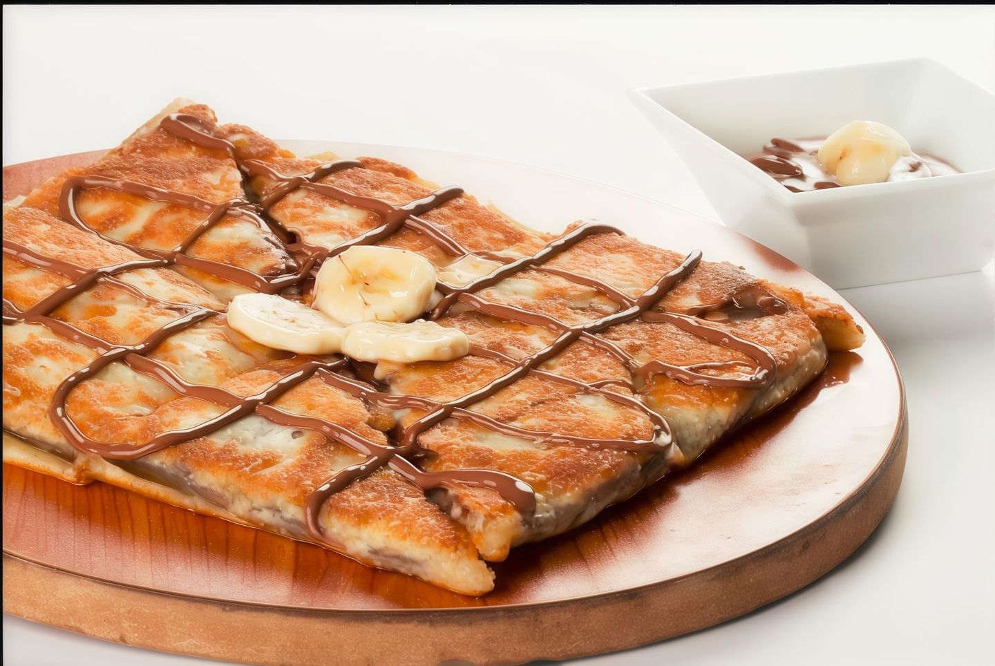 Nutella Mutabbak With Cheese