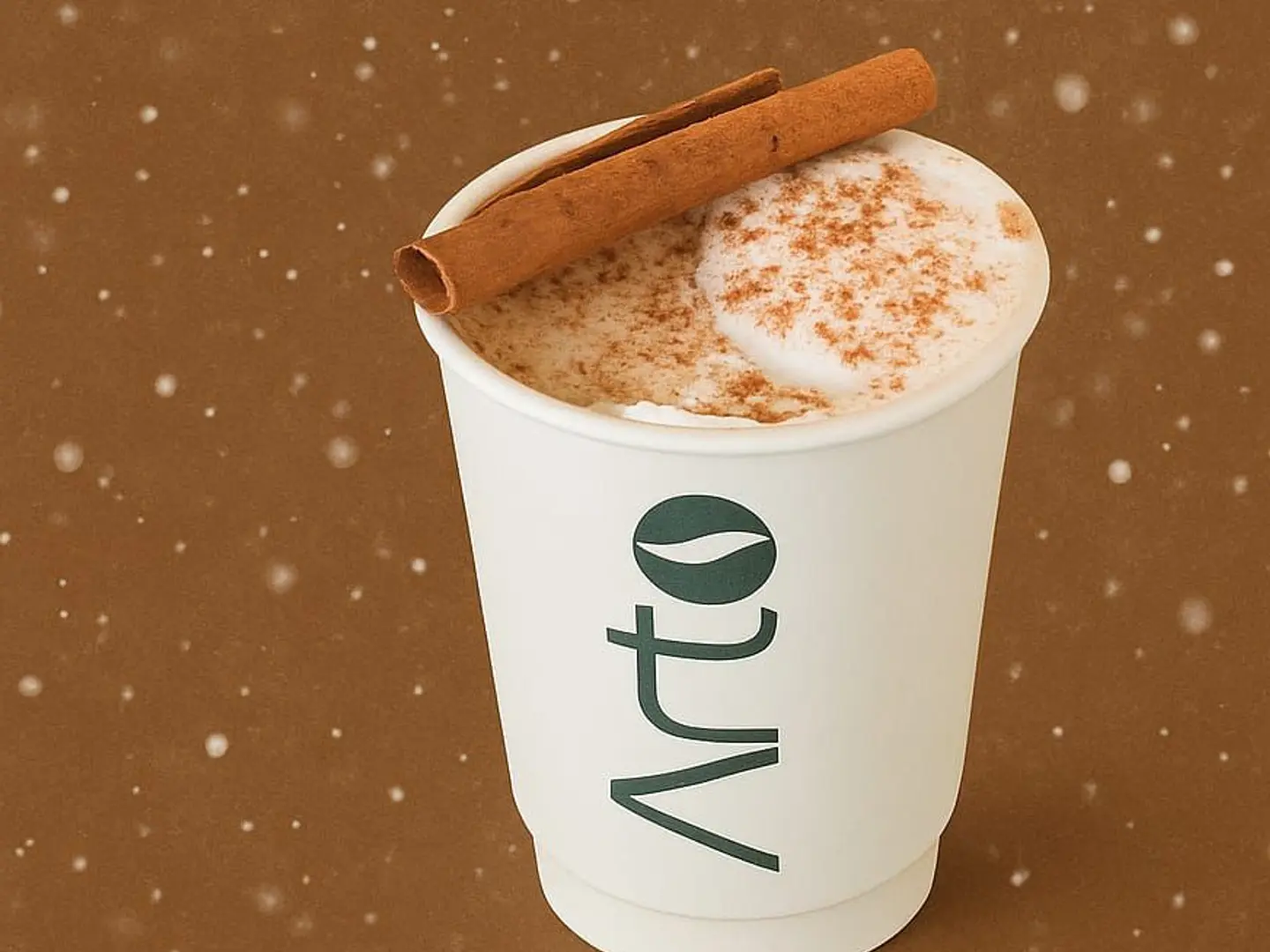 سينمون لاتيه حار