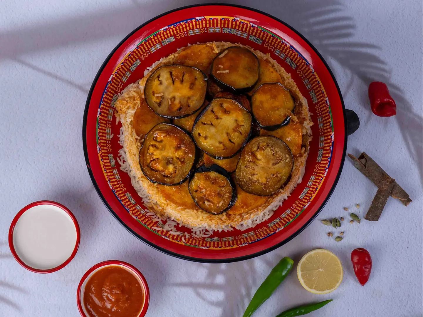 مقلوبة لحم حاشي