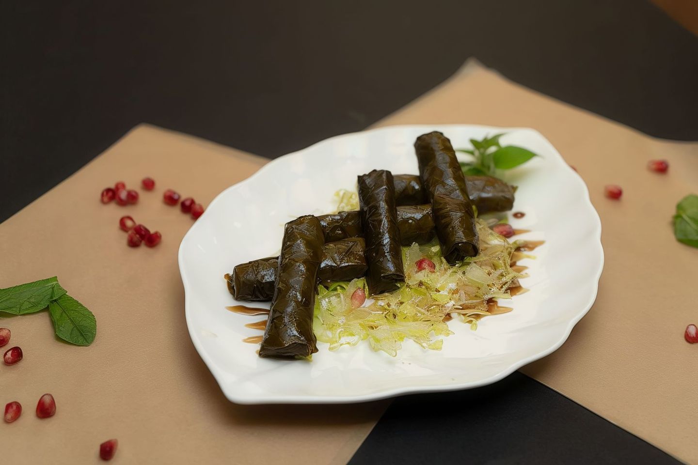 ورق عنب بارد