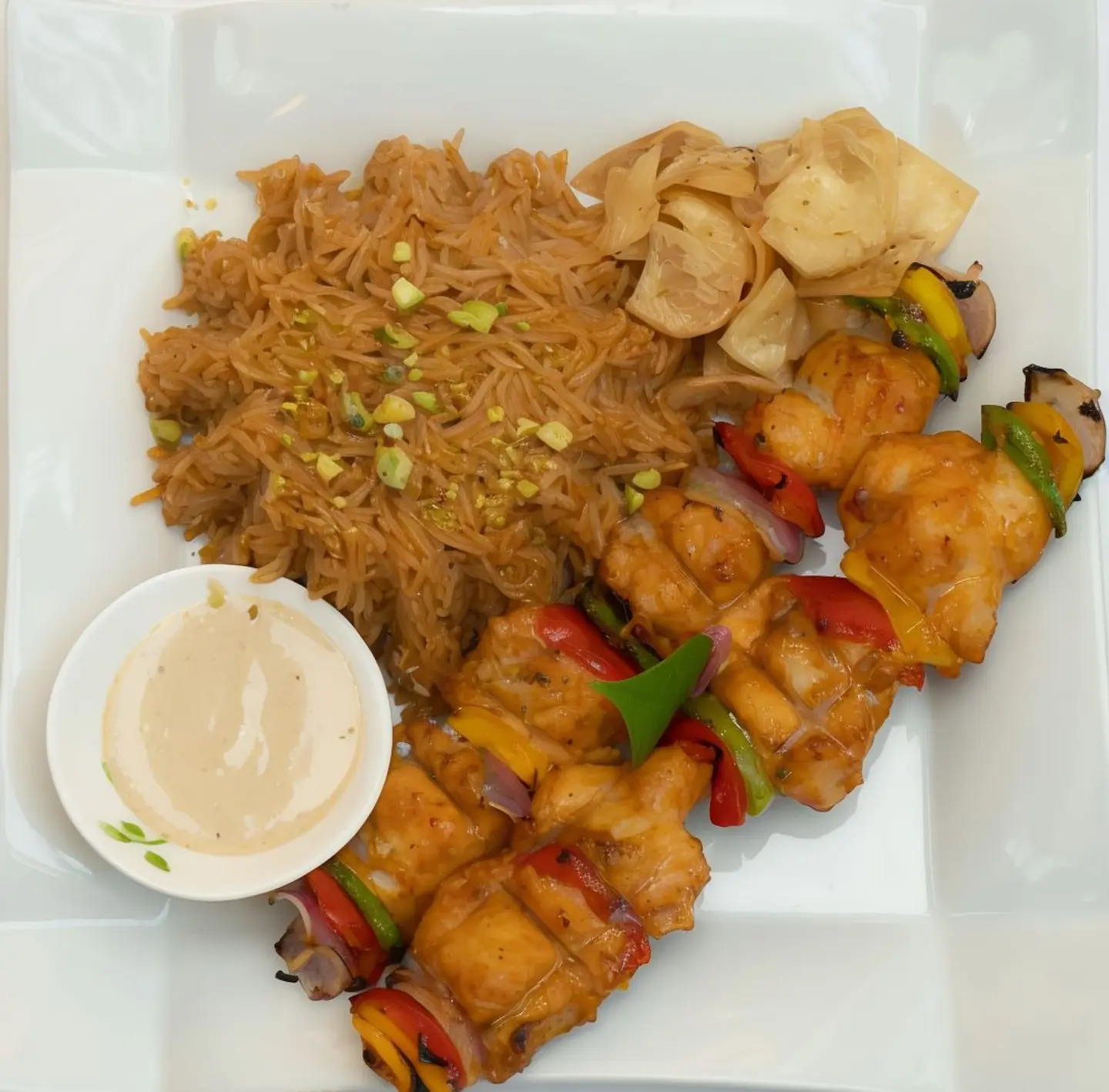 شيش طاووق سمك
