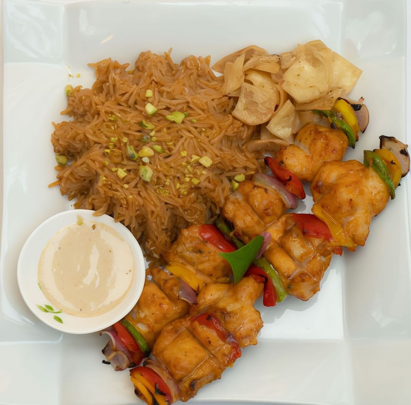 شيش طاووق سمك
