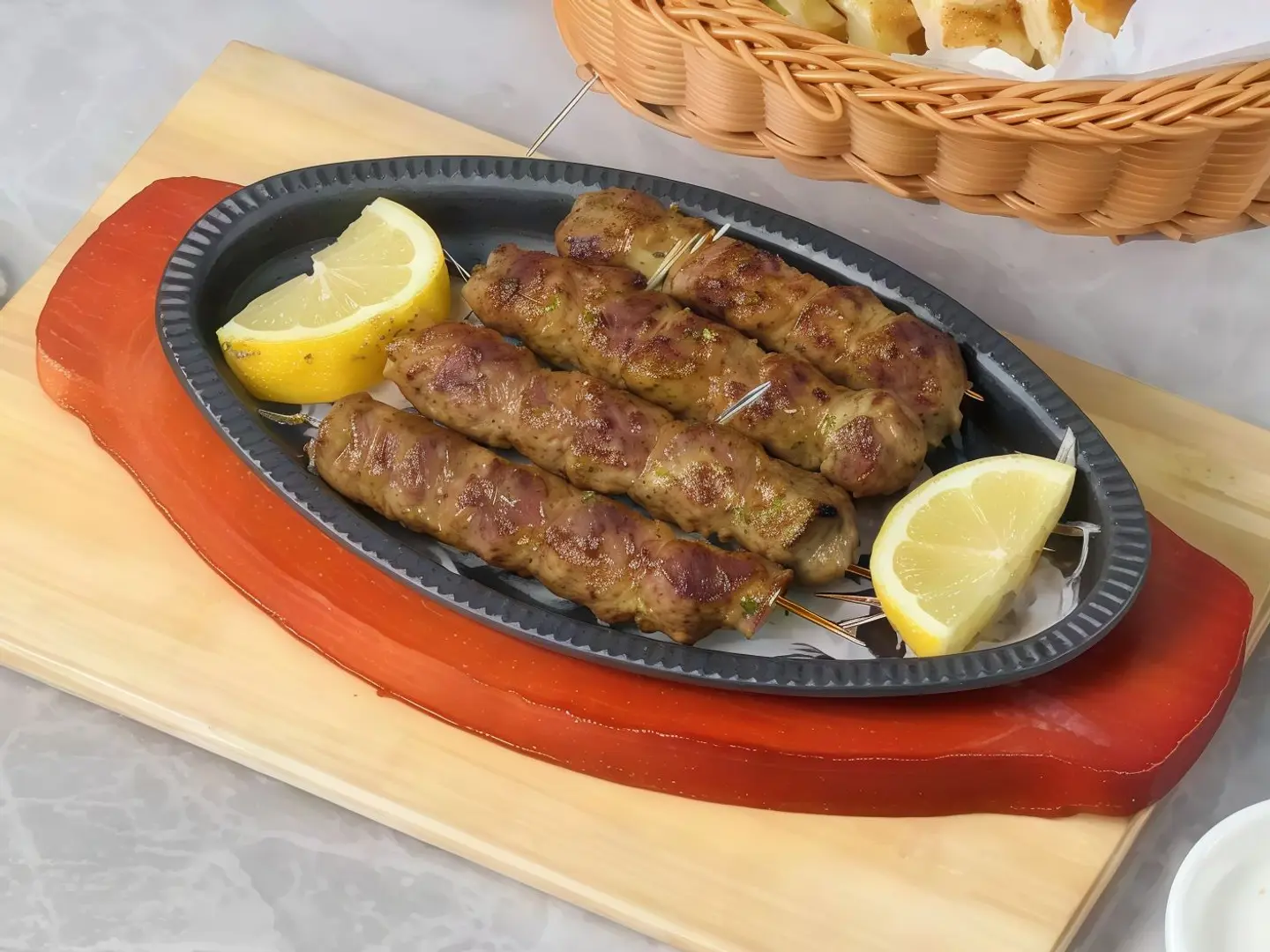سيخ كباب لحم