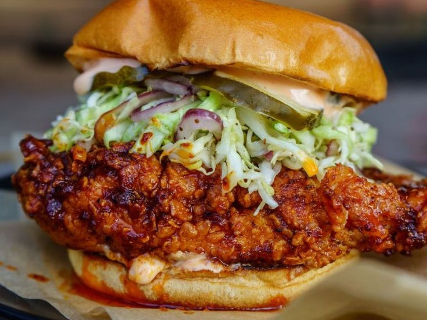 Nashville Spicy Chicken Burger