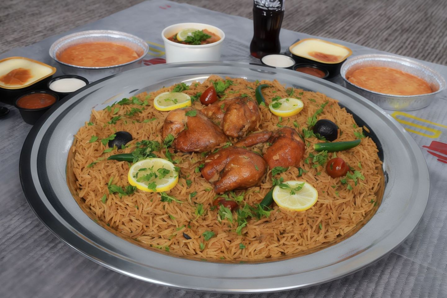 Kabsa With A Special Blend - Whole 1418 Cal