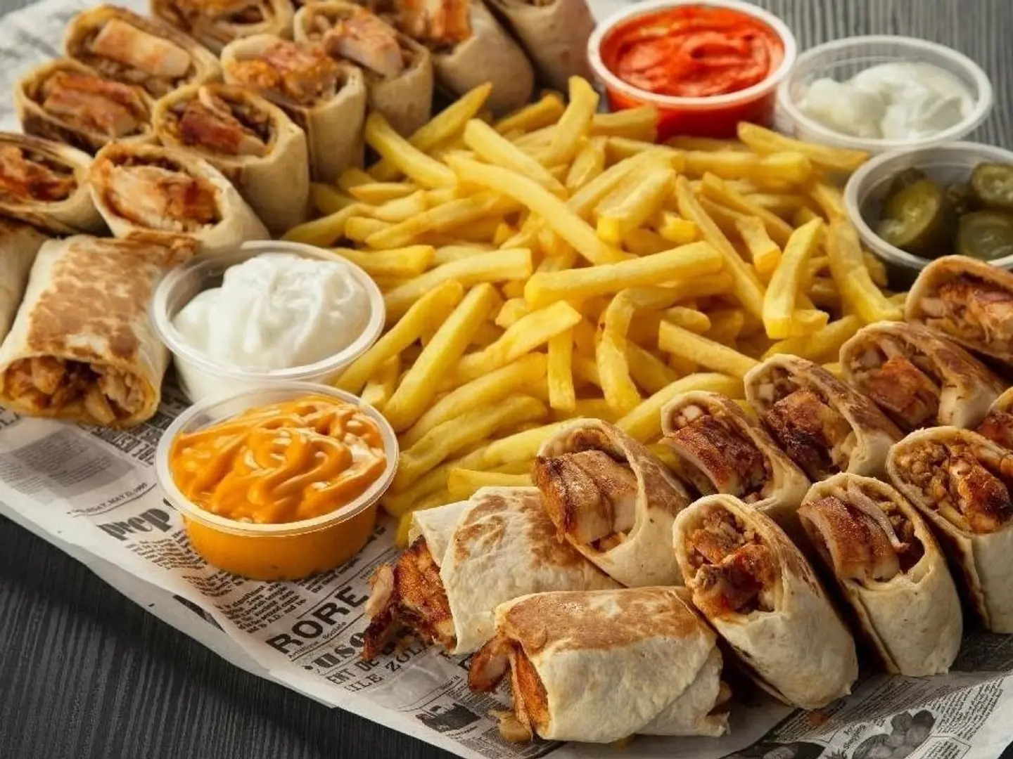 شاورما عربي حراق