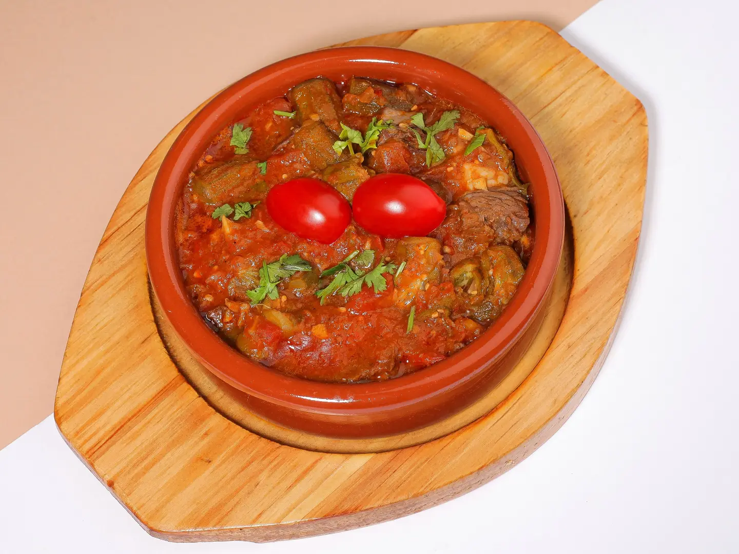 بامية بالحم