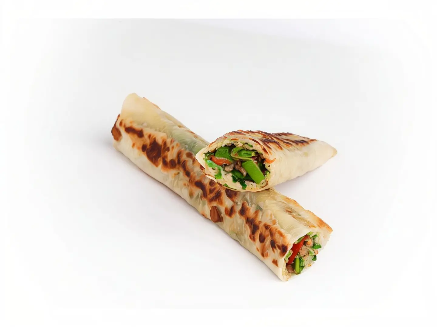 رول مطبق خضار