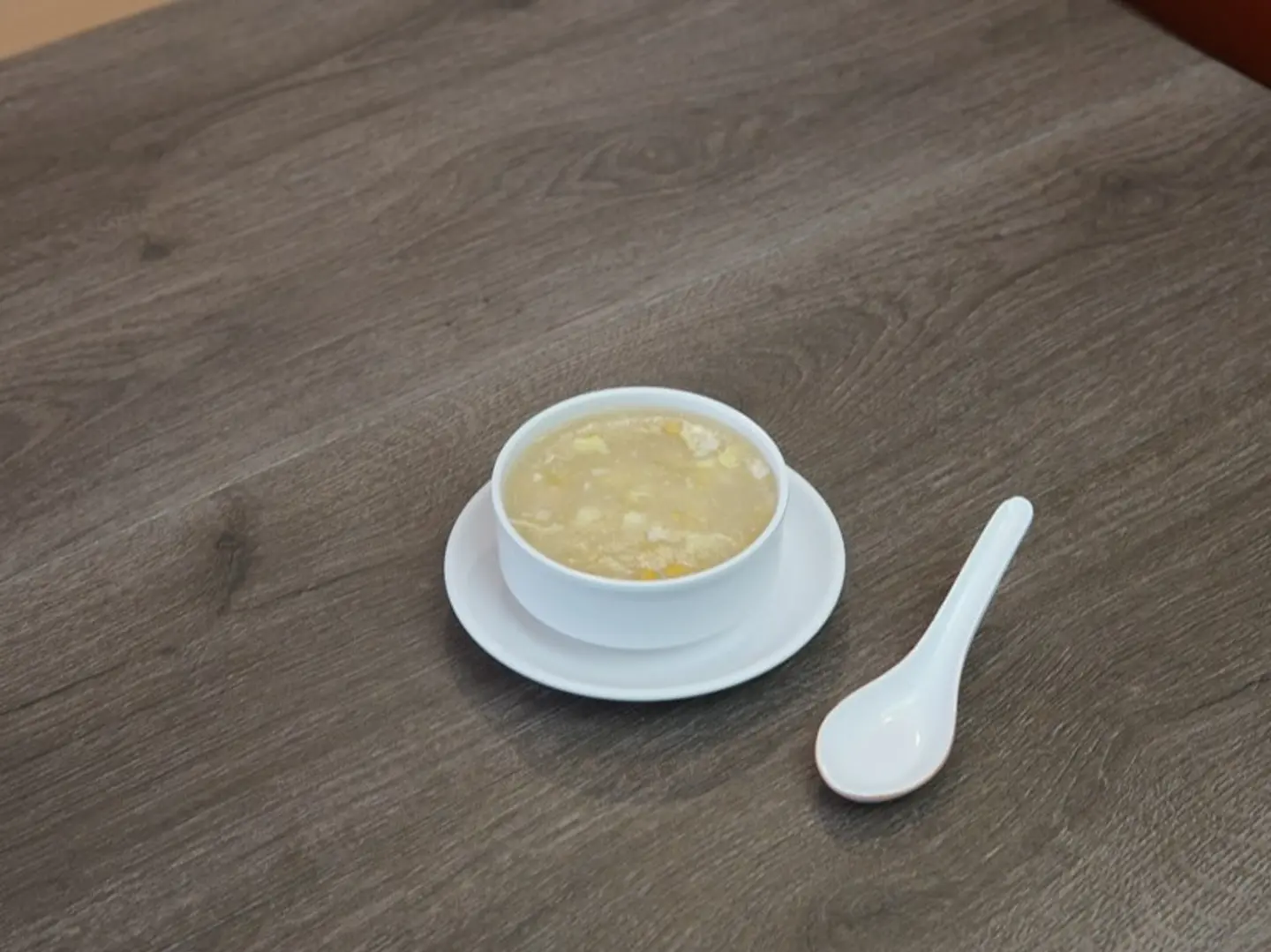 شوربة الذرة الحلوة بالخضار
