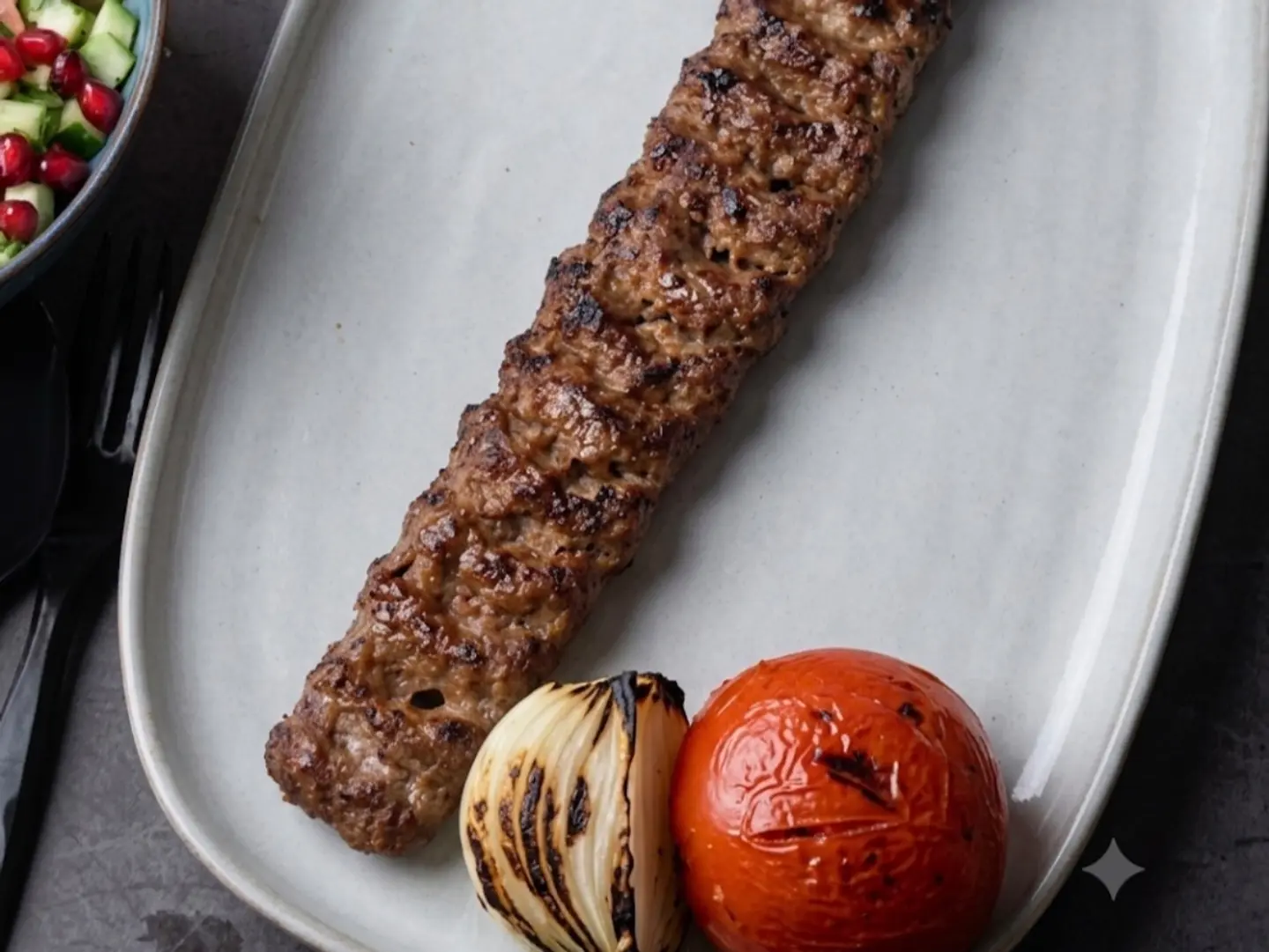 Iranian Beef Kabab Skewer