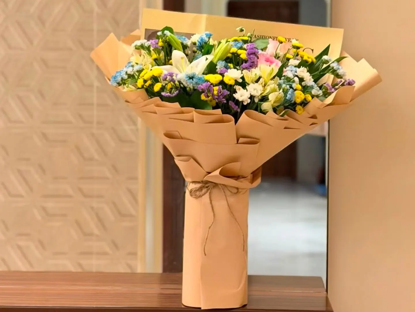Sparkling Bouquet Of Flowers And Roses 21
