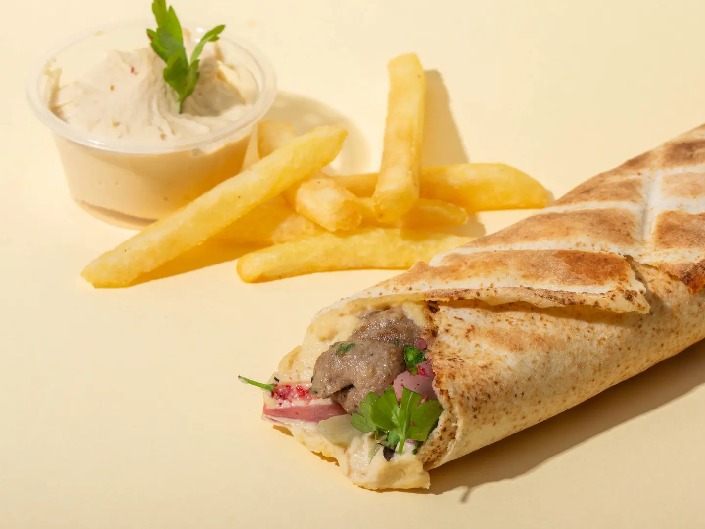 Meat Kebab Sandwich