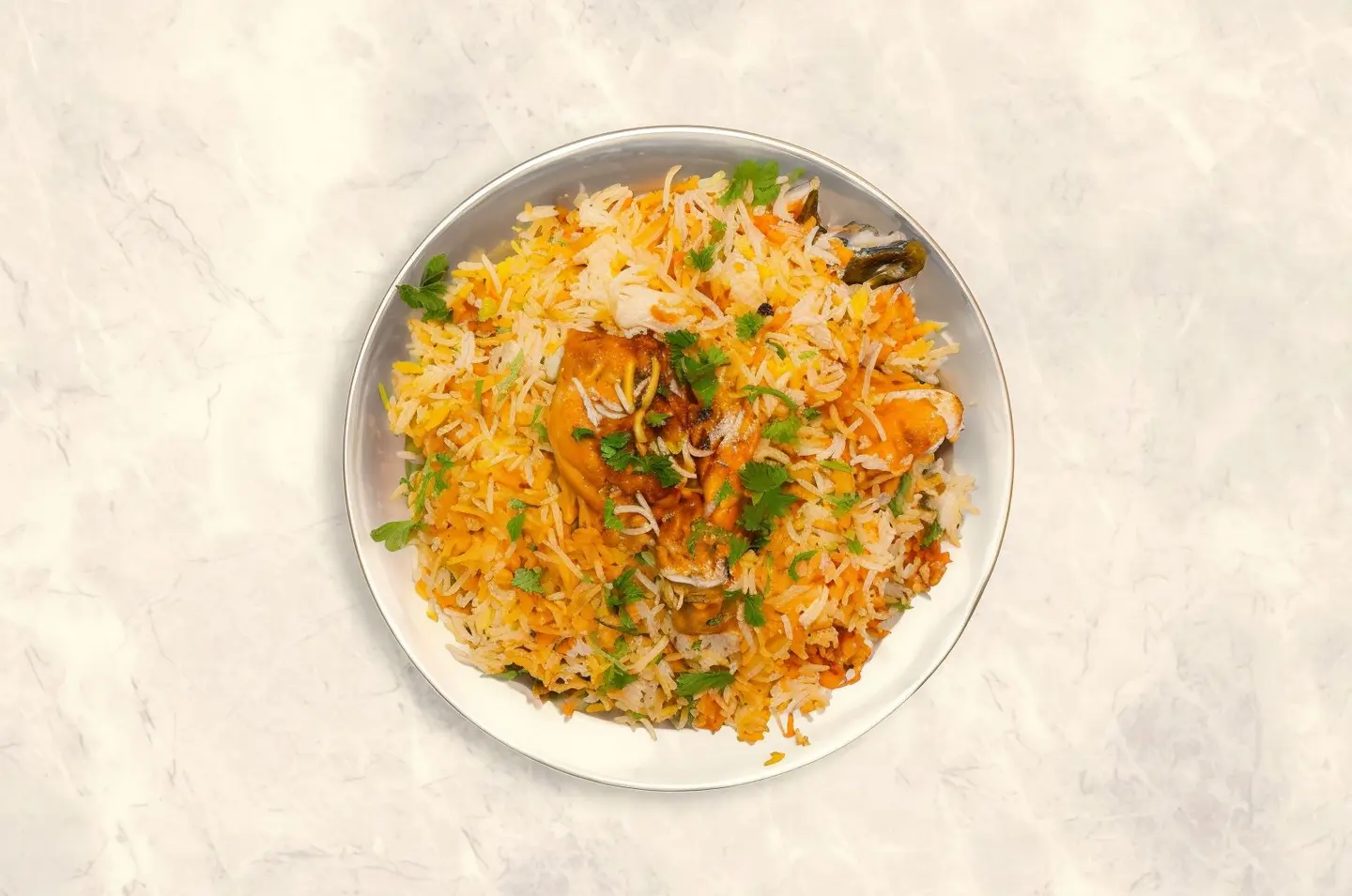 Dum Chicken Biryani