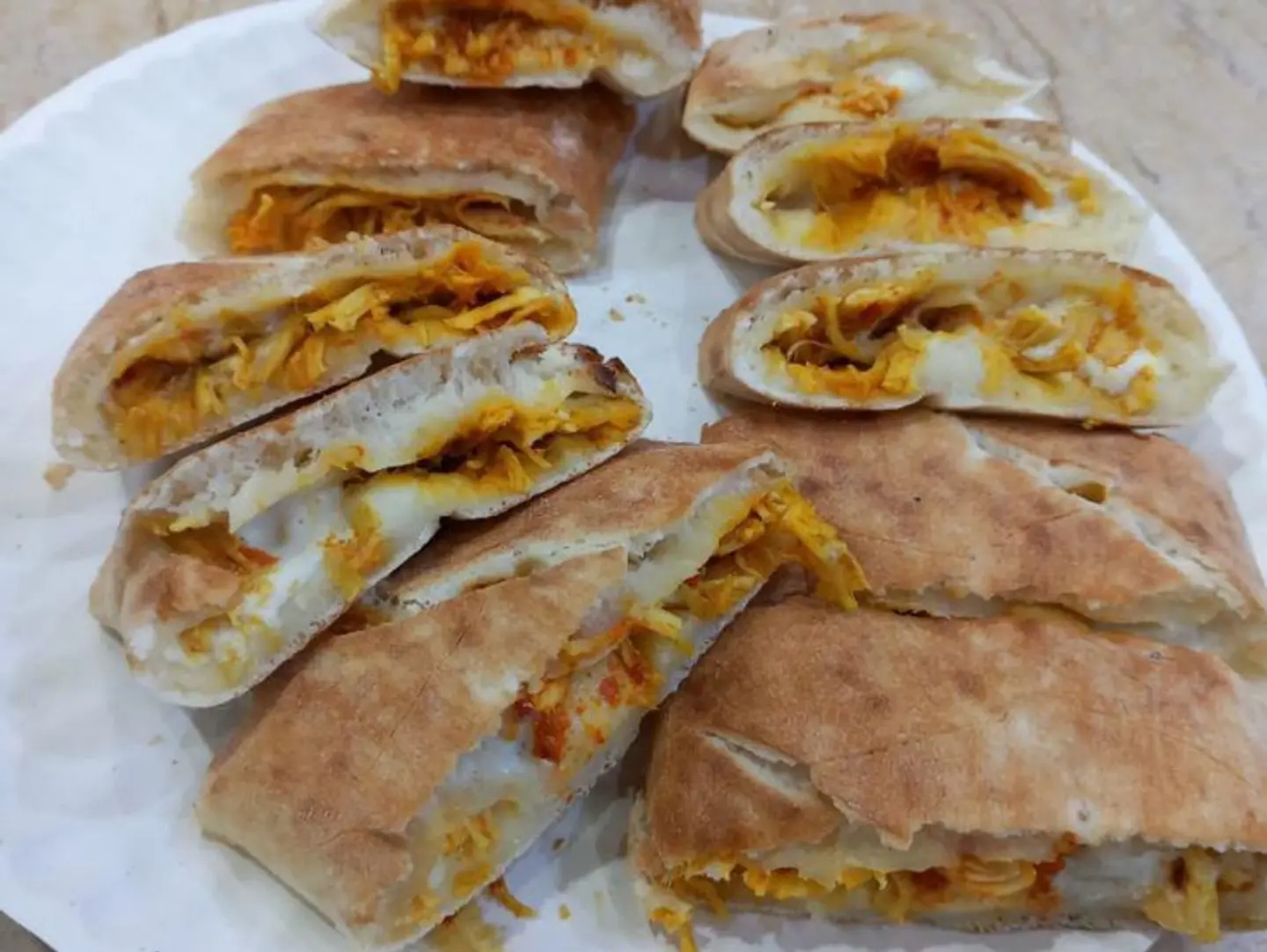 فطيرة المكسيكي بالدجاج