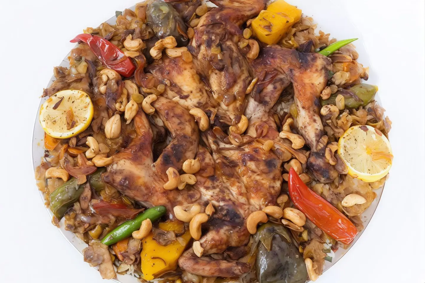 Mahdbi Chicken With Rice And Qorsan