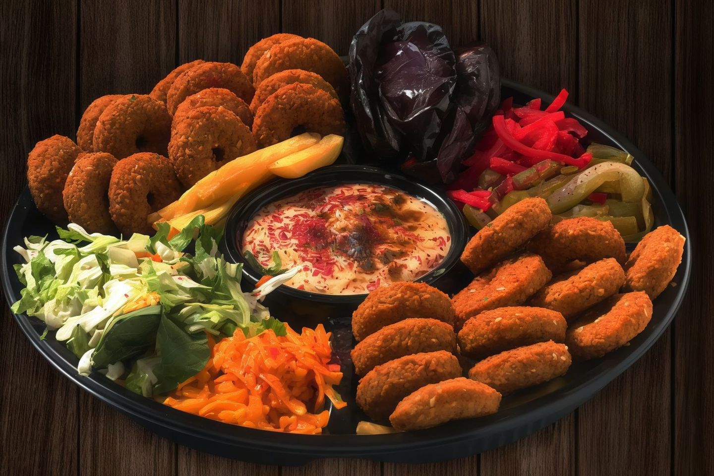 Family Falafel Plate