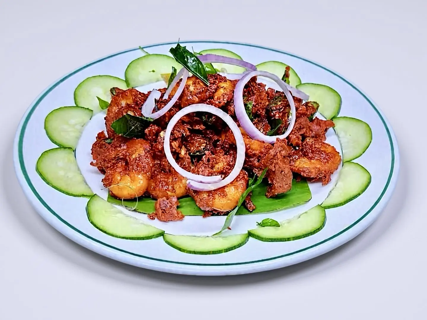 روبيان جاف مقلي