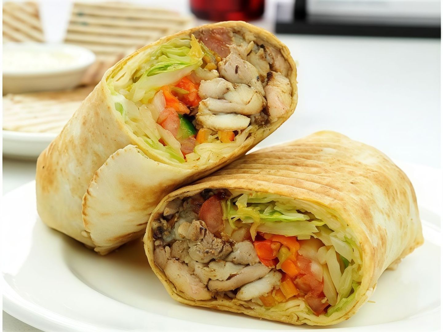 شاورما دجاج صغير