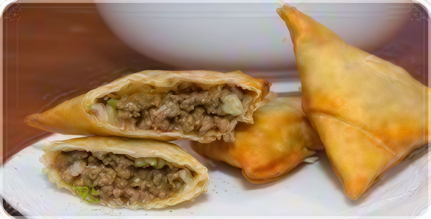 سمبوسة لحم