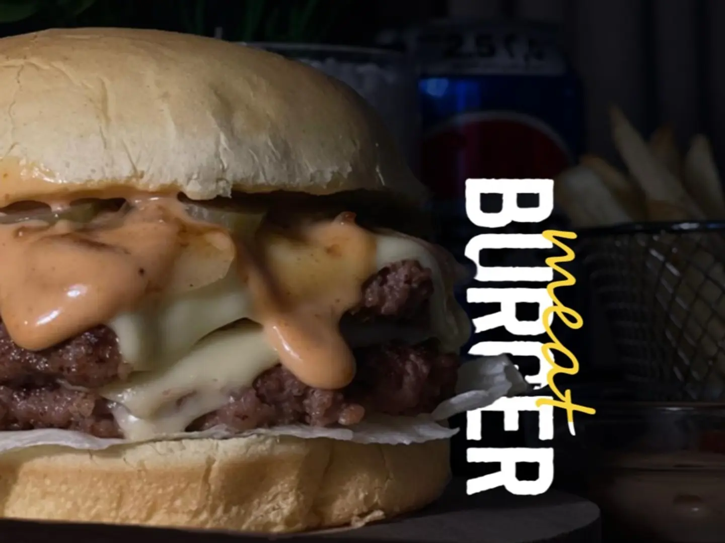 Beef Burger Combo Single