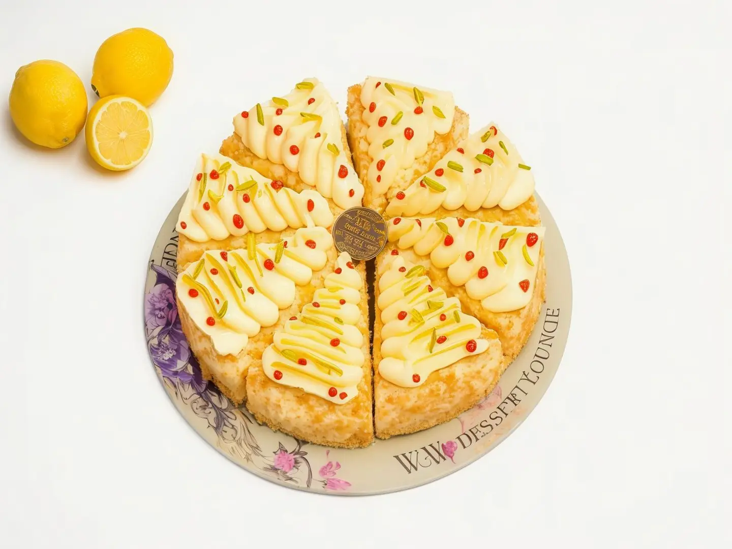 Lemon Cheesecake Triangle 8 Pieces