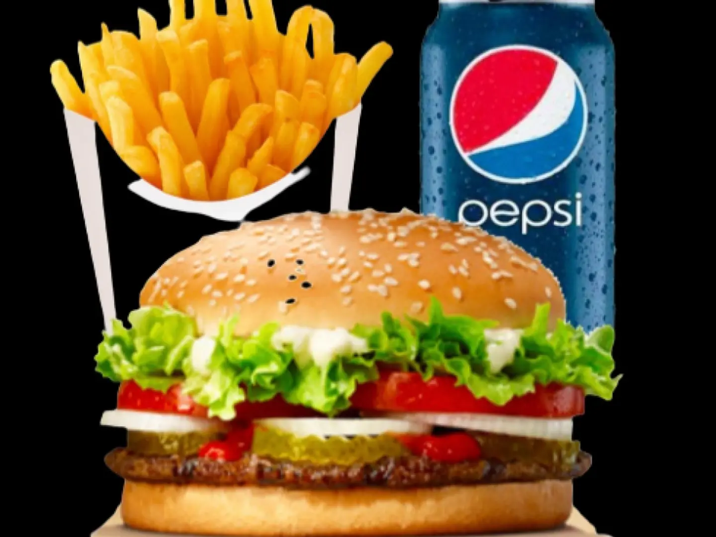 Full Burger Meal