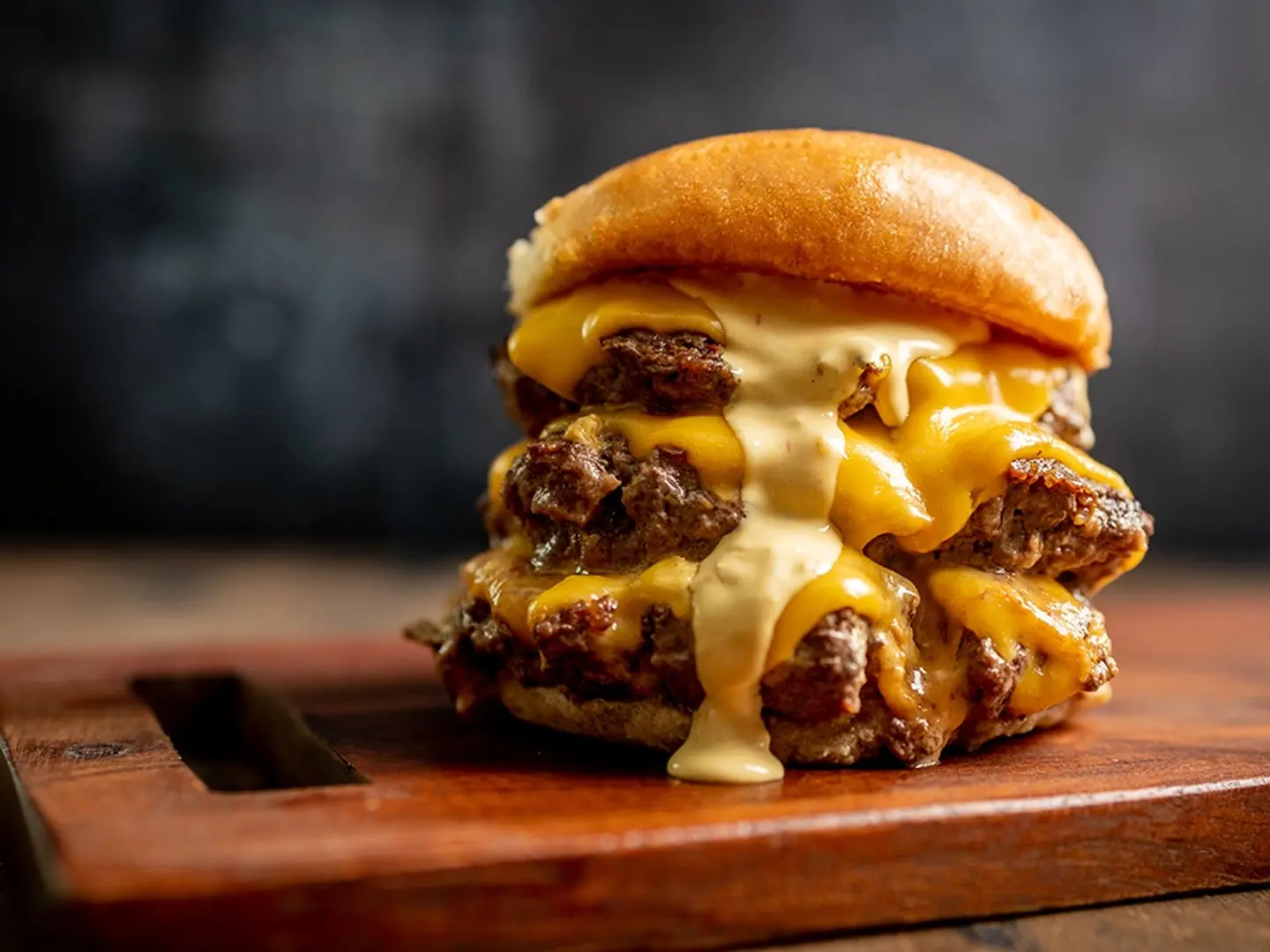 Triple Smash Burger
