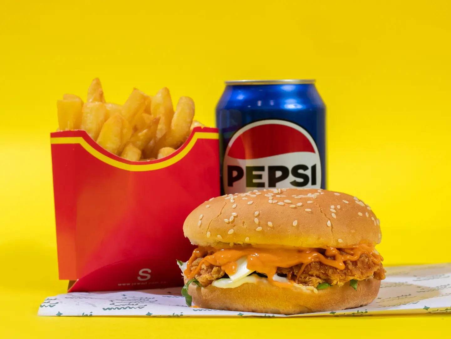 Spicy Zinger Burger Meal