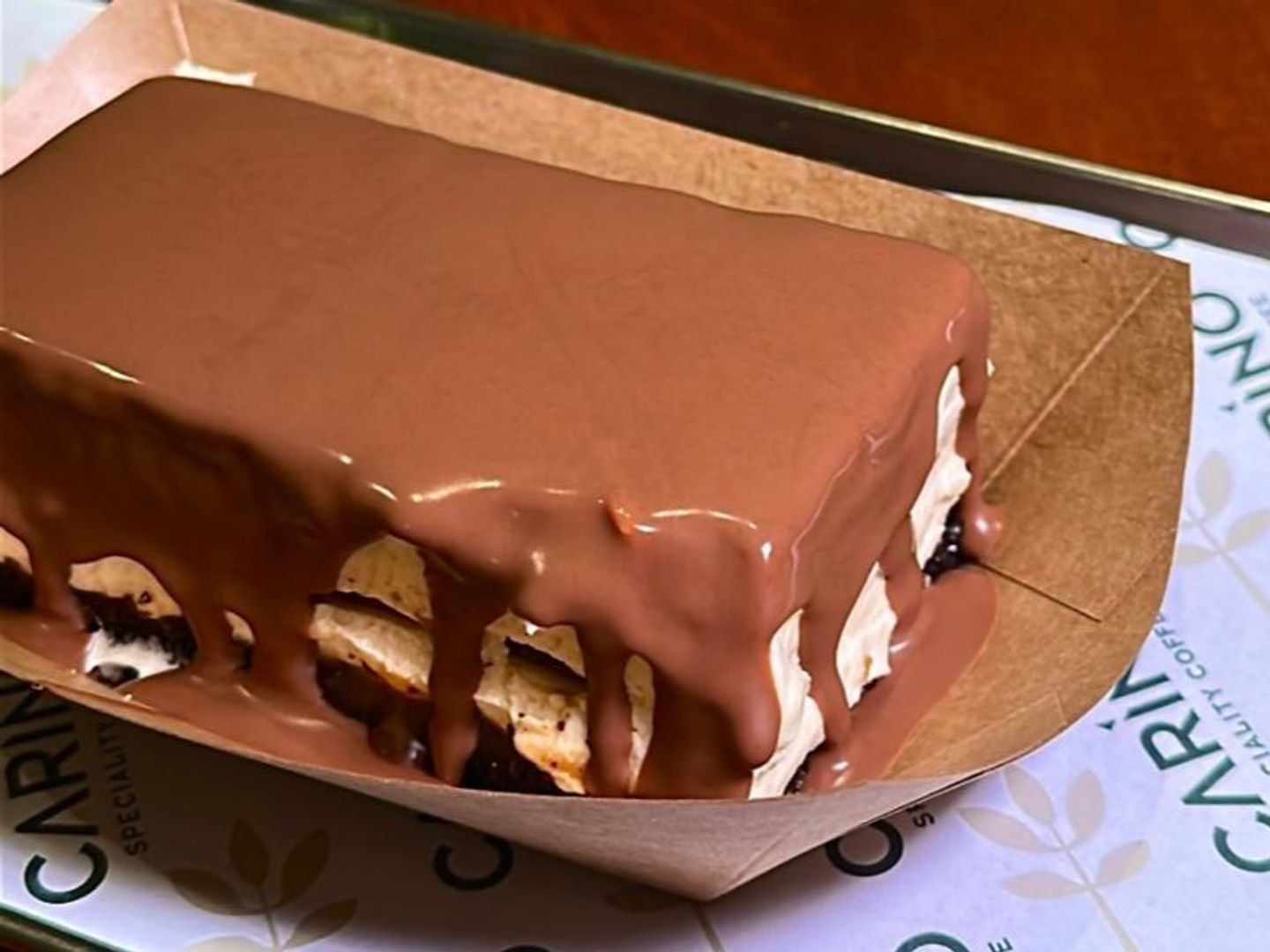 Tiramisu Brownies