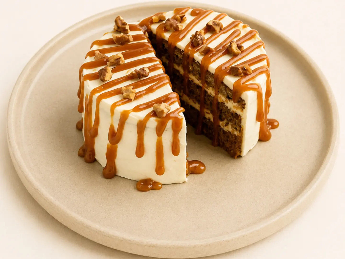 Caramel Pecan Cake