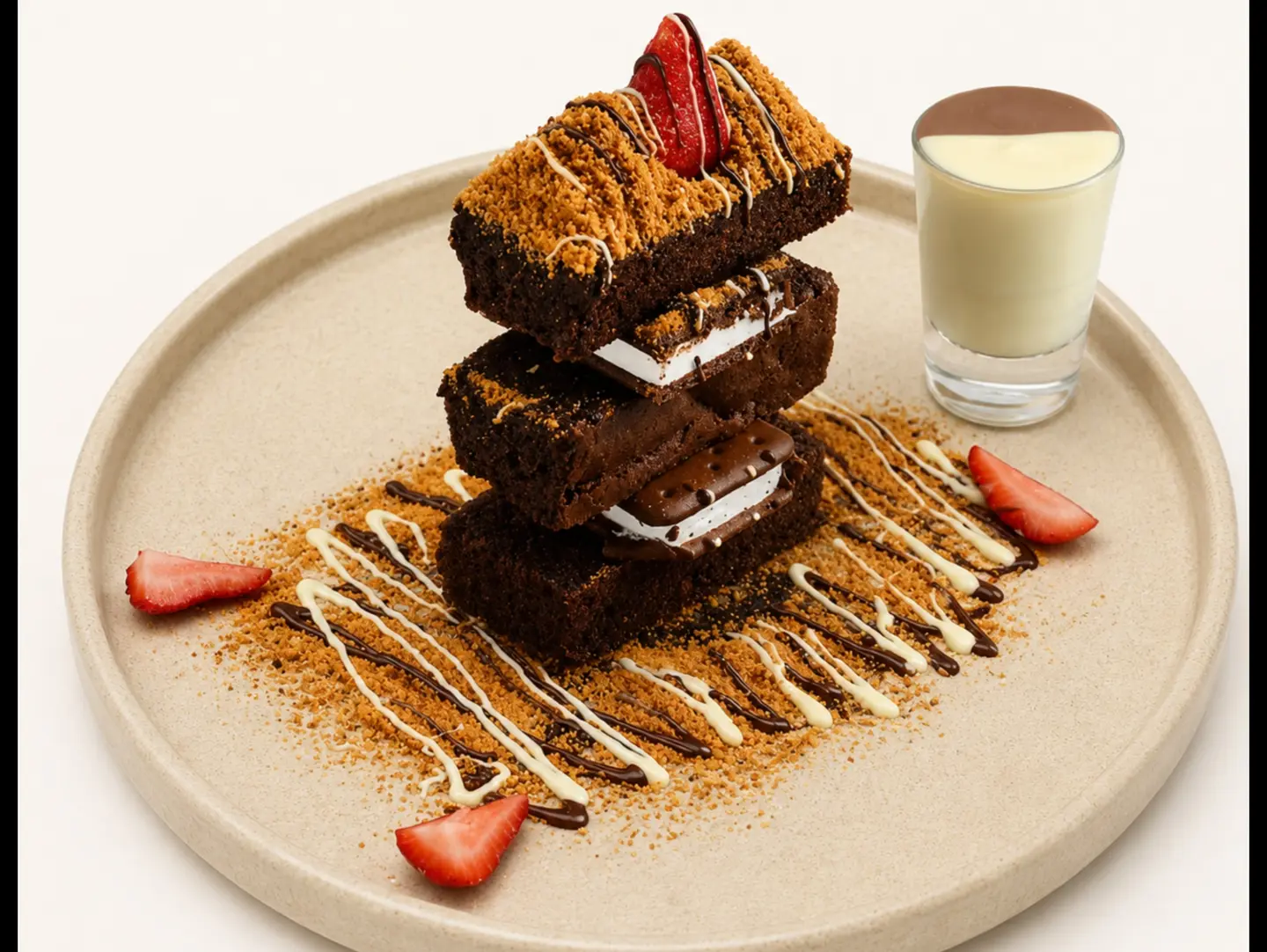 Lava Chocolate Brownies