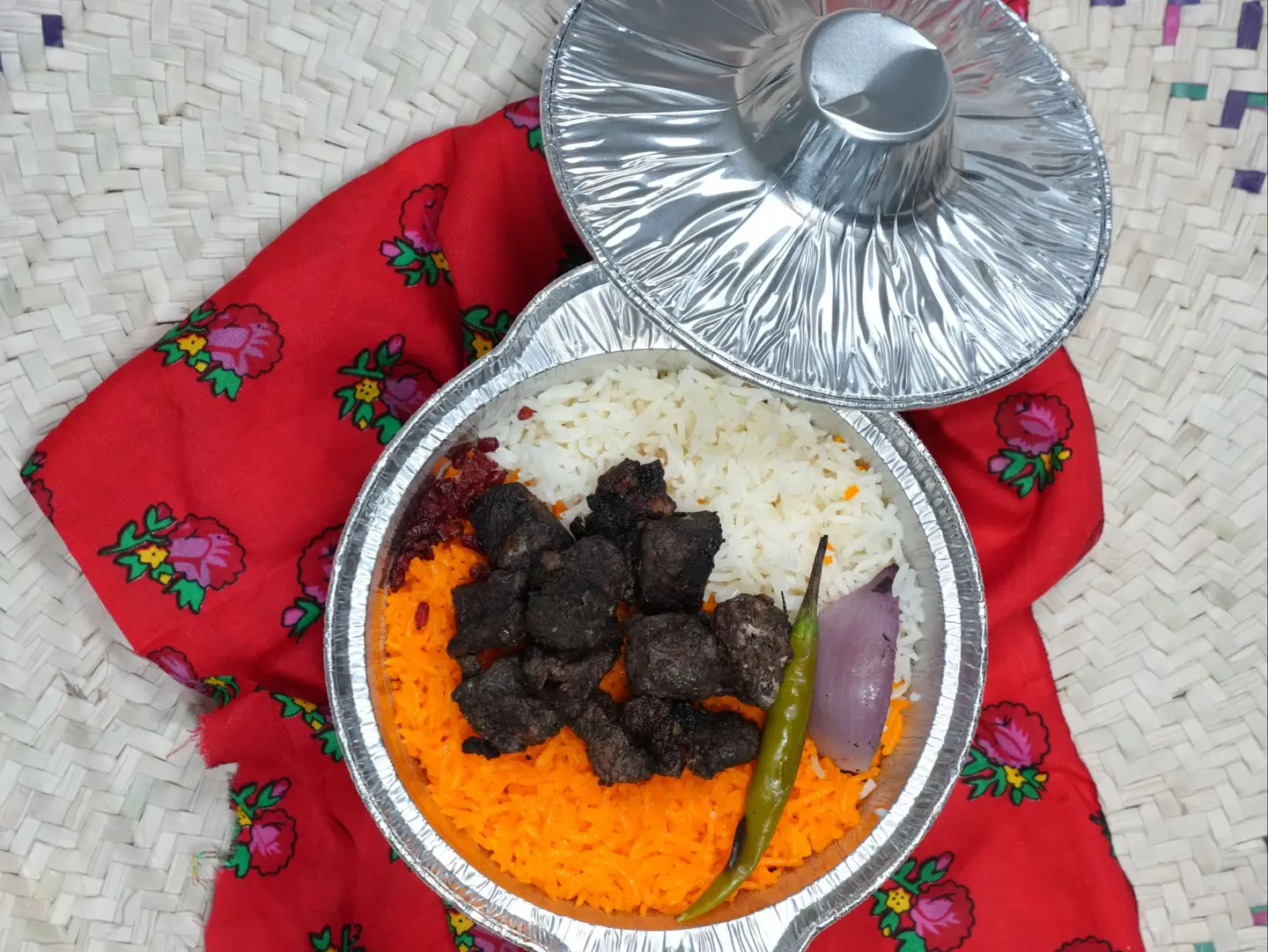 Lomi Tikka With Rice