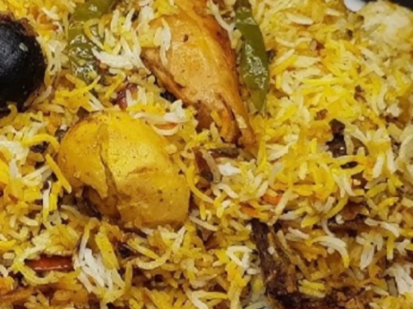 حبة دجاج برياني
