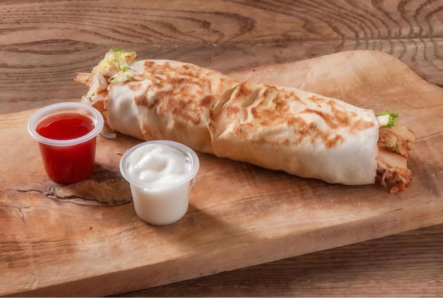 ساندوتش شاورما دجاج صغير