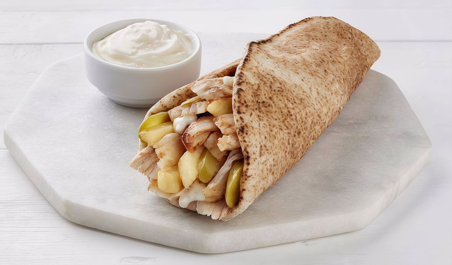 Shawarma Flat Bread