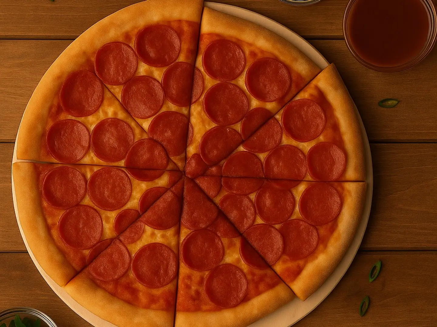 Pepperoni Pizza.