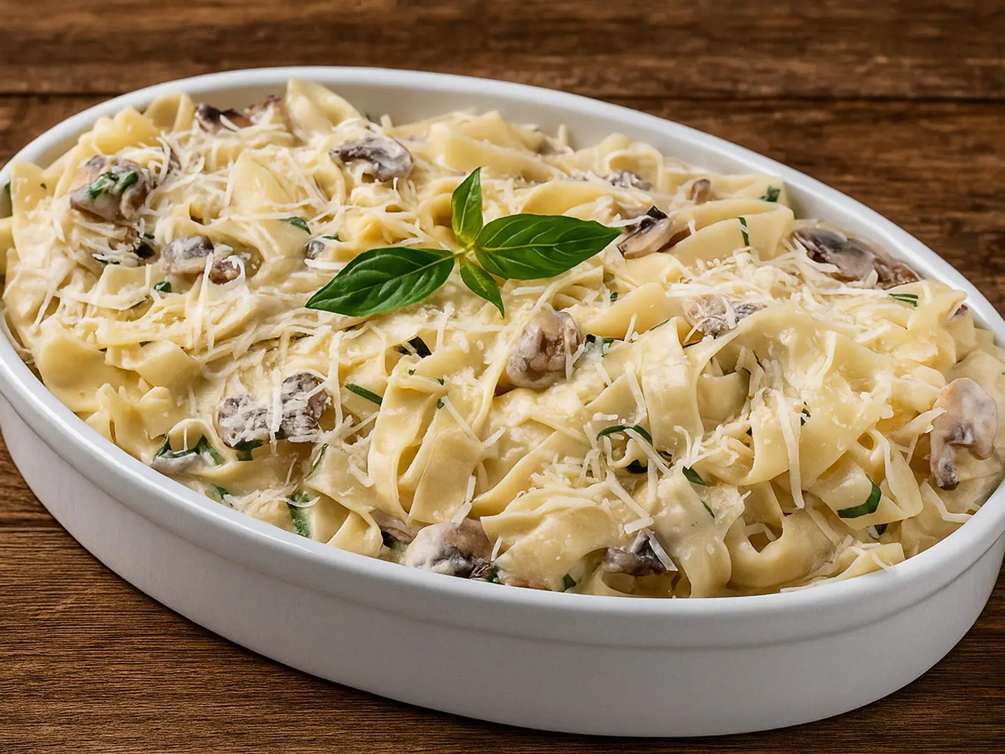 Mushroom Fettuccine