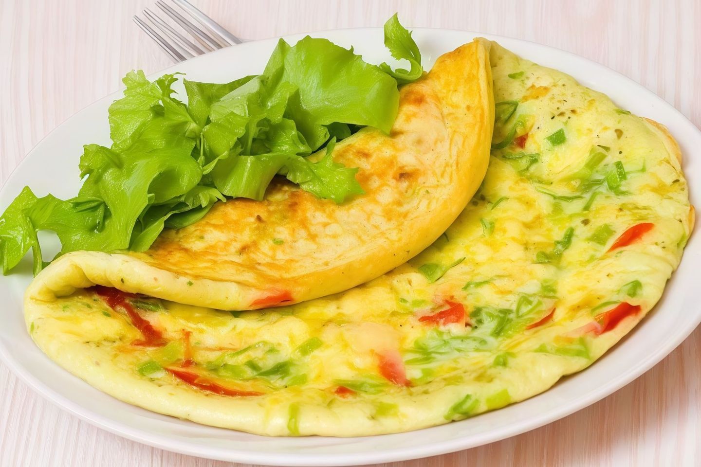Green Pepper Omelet
