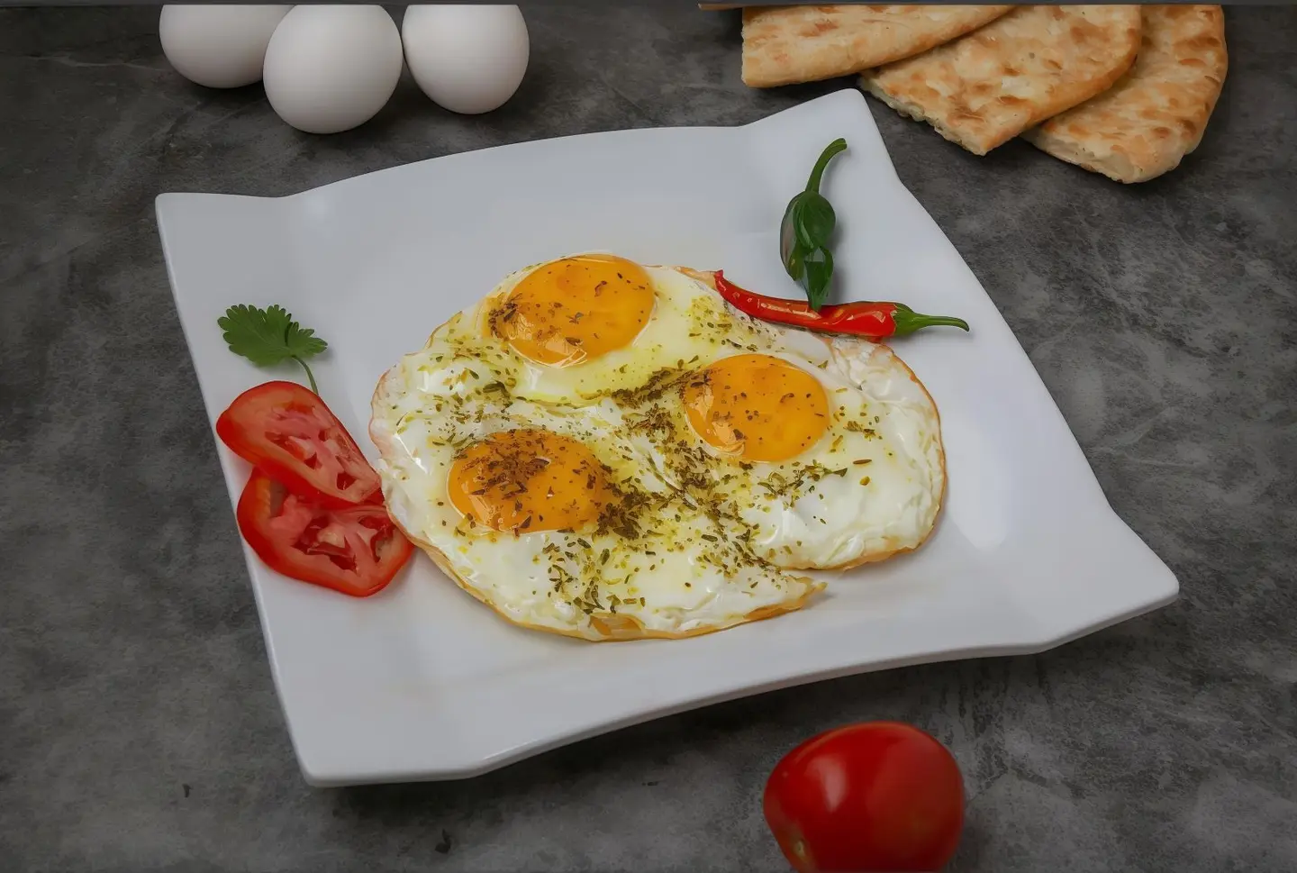 Sunny Side Up Egg Plate
