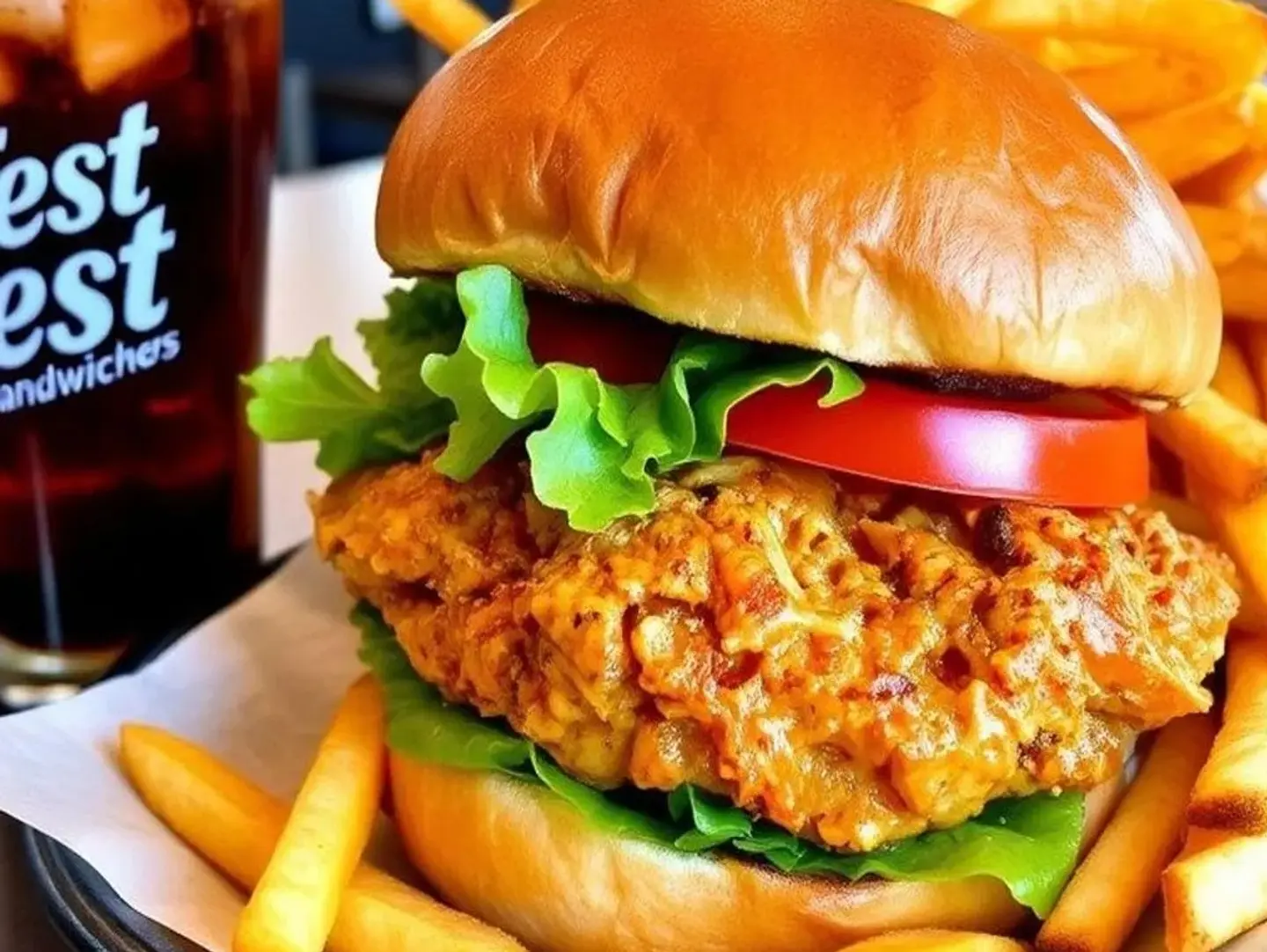 Chicken Burger Meal