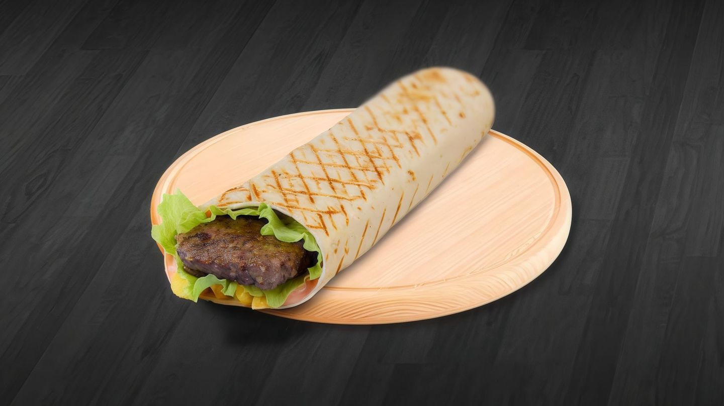 ساندوتش كباب لحم