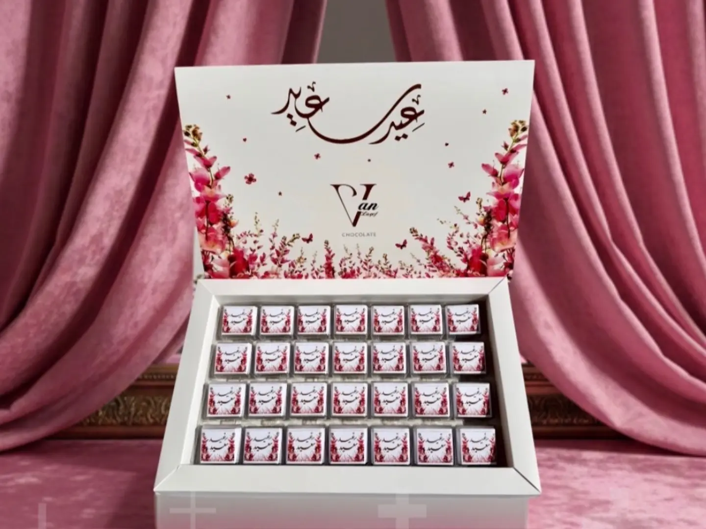 بوكس العيد بحشوة الويفر