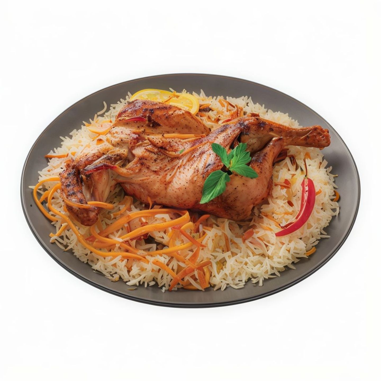 حبة دجاج مثلوثة