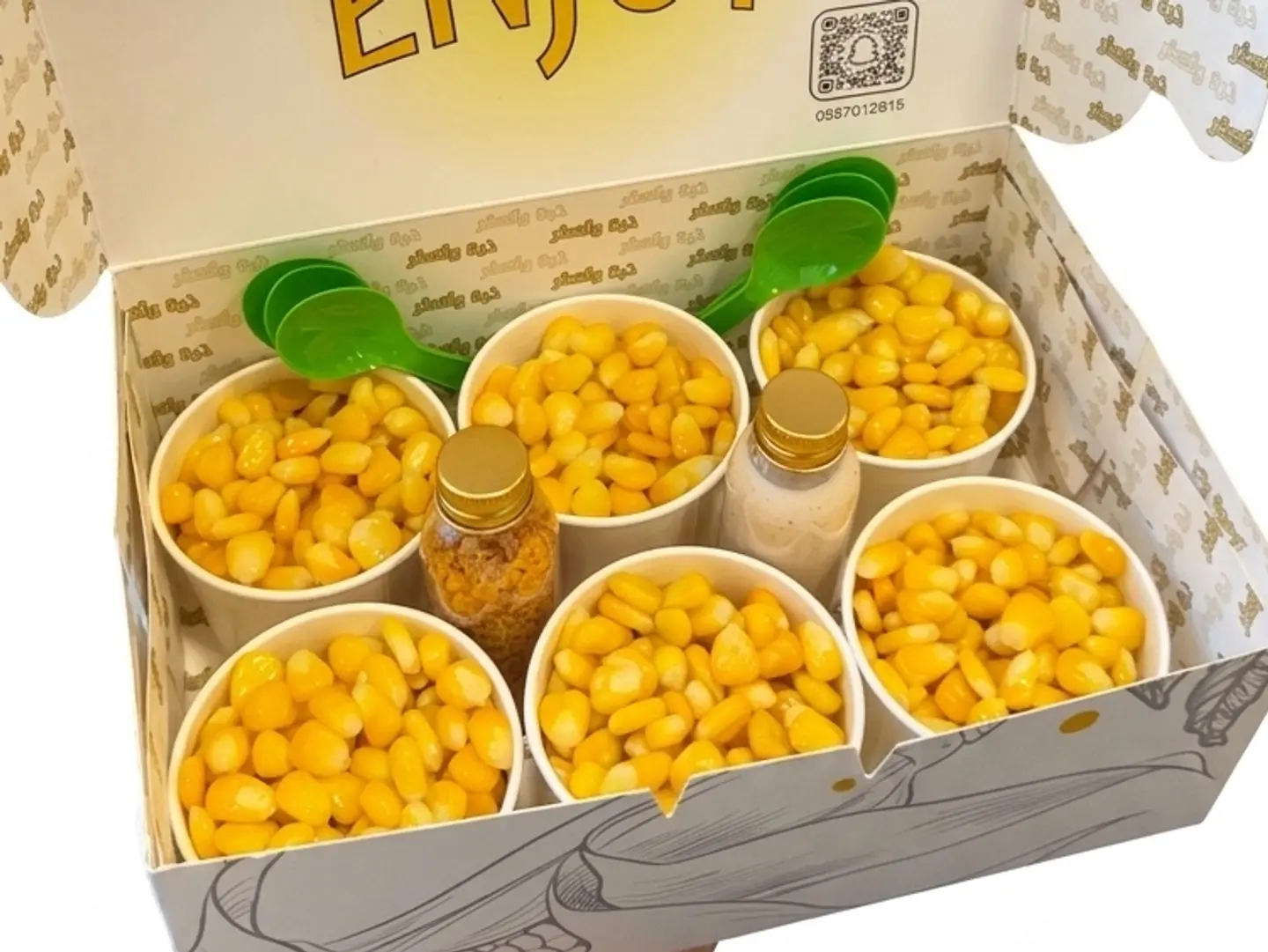 Corn Box, 6 Cans