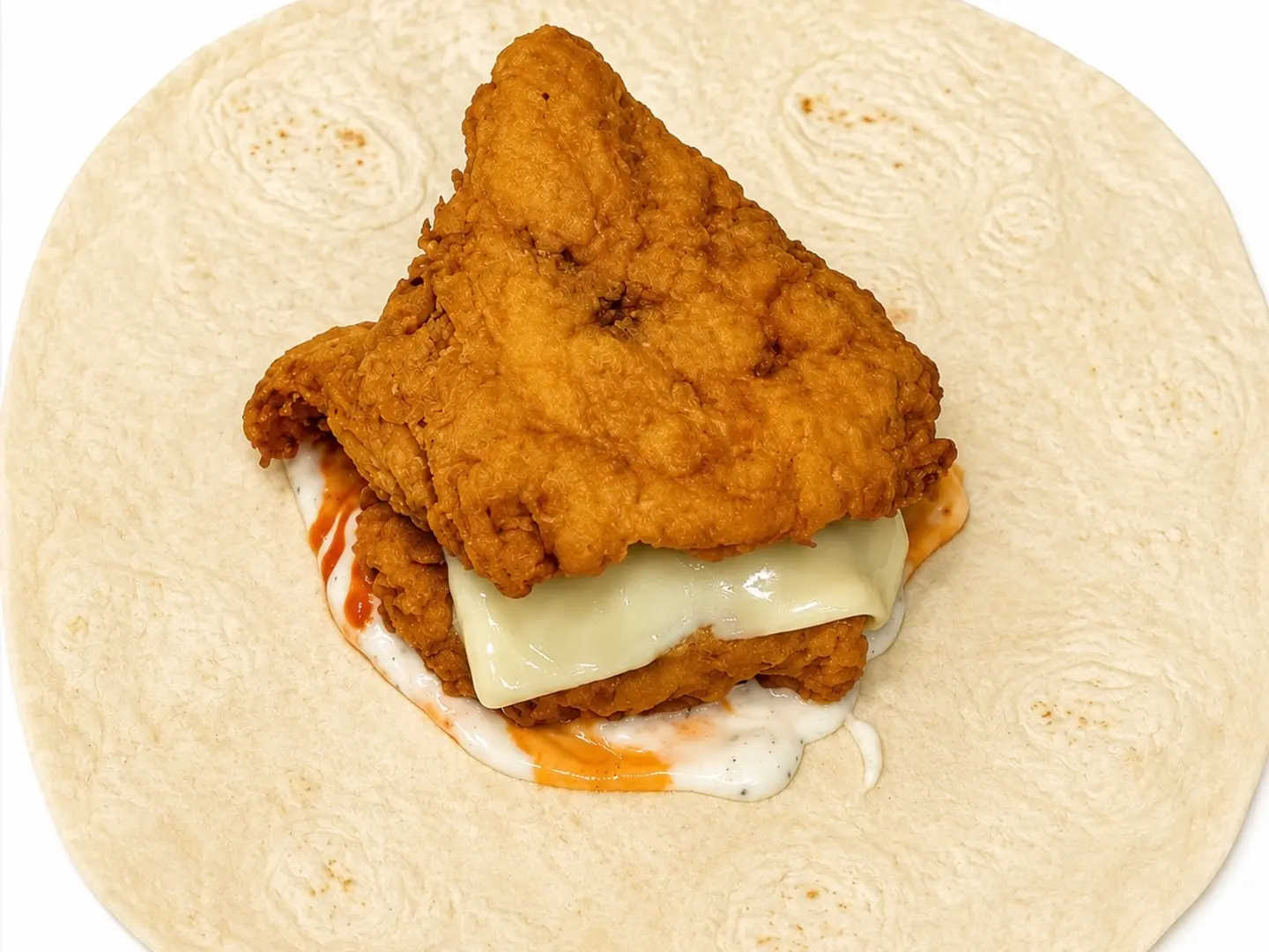 Zinger Burger Tortilla