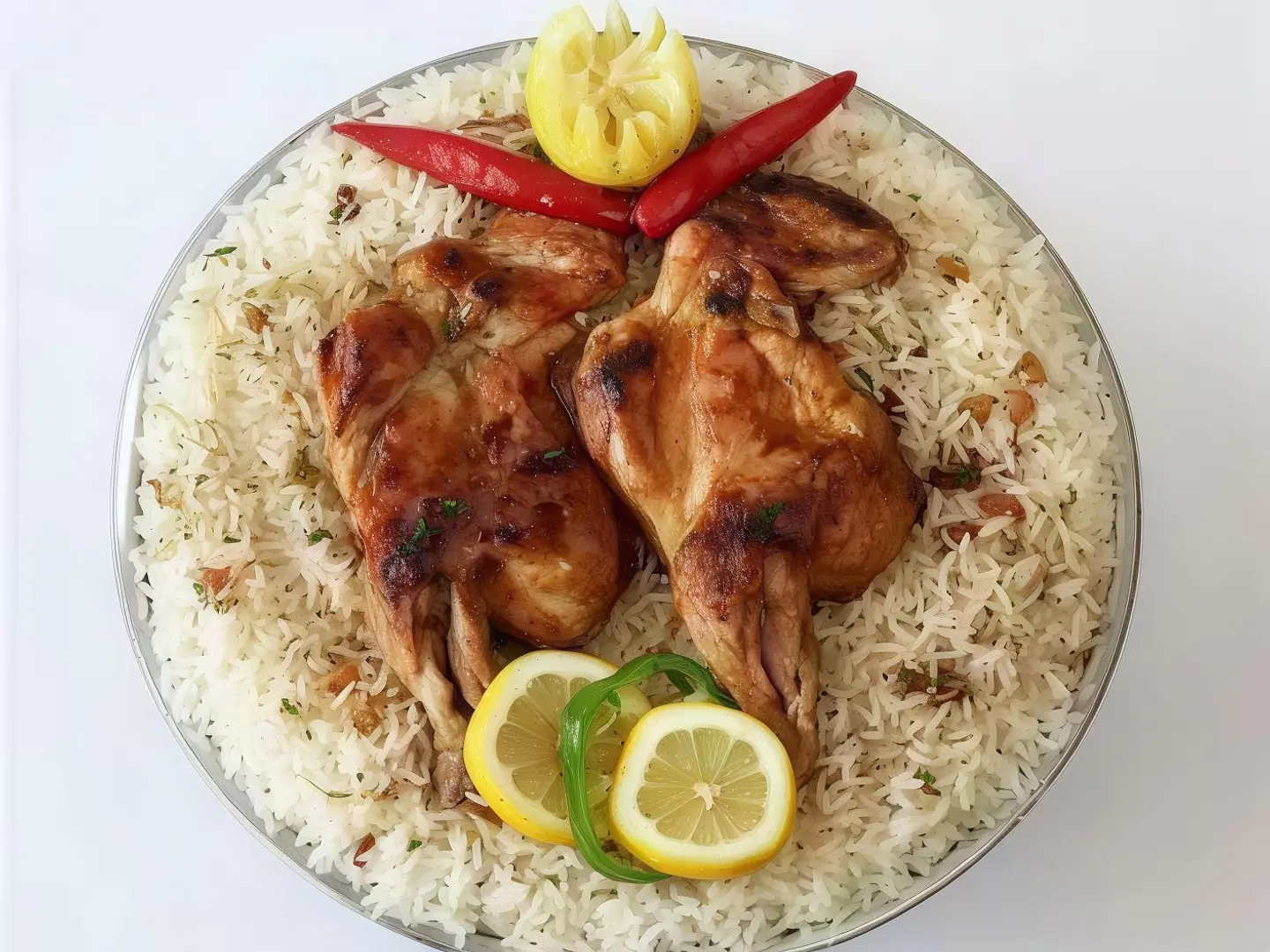 Madhbi Meat With Rice