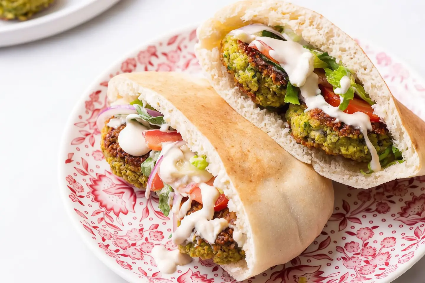 Foul And Falafel Sandwich